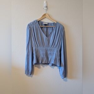 Universal Thread Elegant Blue Women's Top Size Small
